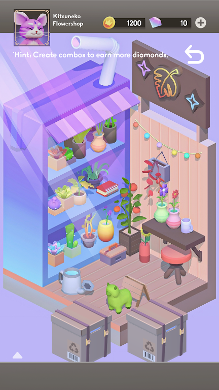 装饰精灵:色彩小镇2026官方正版v2.0 手机版截图2