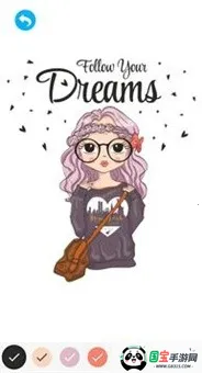 Cute girl coloring books(������ɫ��Ϸ)v1.2.1 �ֻ����ͼ1