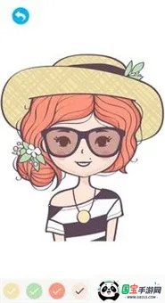 Cute girl coloring books(������ɫ��Ϸ)v1.2.1 �ֻ����ͼ2