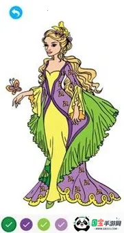 Cute girl coloring books(������ɫ��Ϸ)v1.2.1 �ֻ����ͼ3