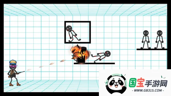 强盗火柴人(火柴人射击游戏)v1.2 安卓版截图3