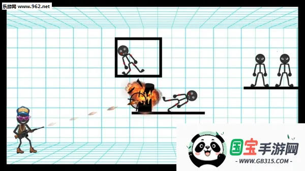 强盗火柴人(火柴人射击游戏)v1.2 安卓版截图1