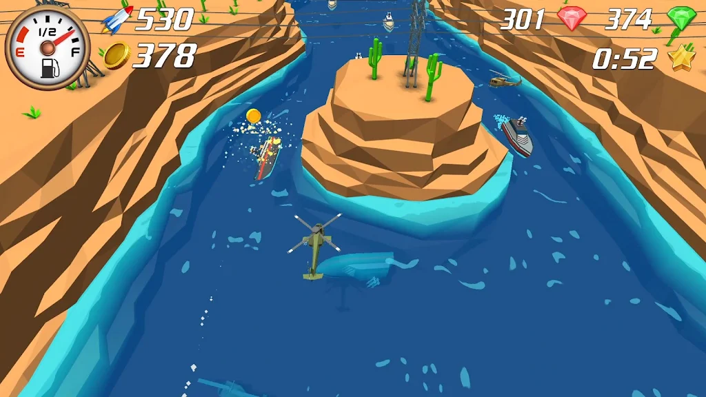 河流突袭(直升机射击游戏)v1.2023.2 手机版截图0