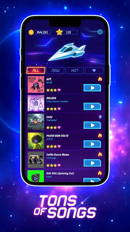 霓虹赛博节奏2026最新版本v9.0.1 官方正版截图2