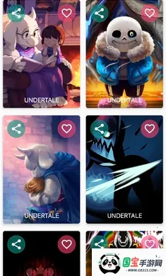 传说之下壁纸安卓版手机版v1.0 手机版截图1