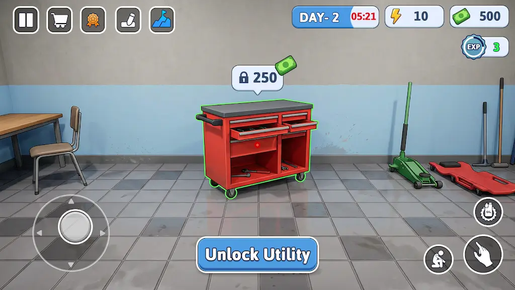 修车厂模拟器2026官方正版v0.2 免费版截图2