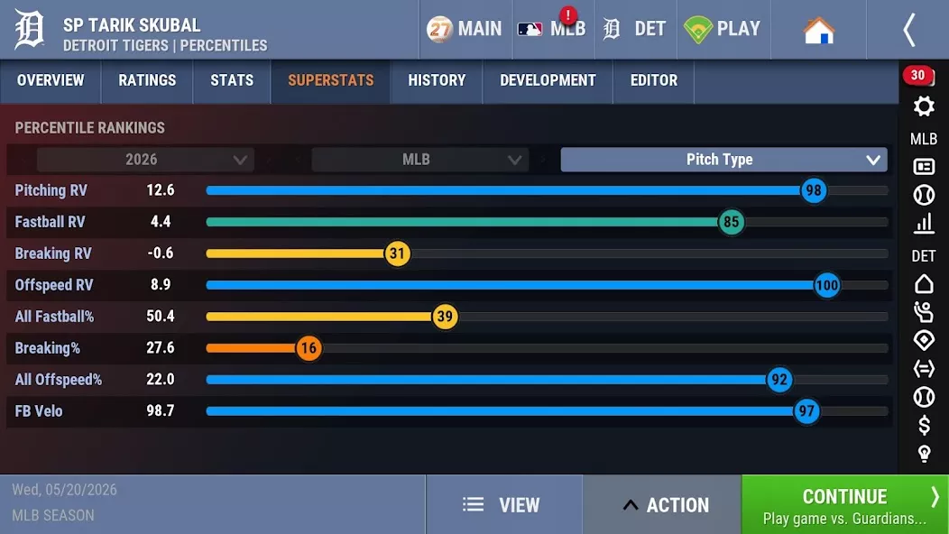 OOTP����27 Go2026���°汾v27.01.0470054 �ֻ����ͼ2