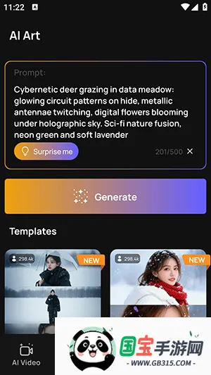 AI Video Generator��Ƶ���ɴ����н����ͼ