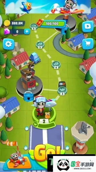汤姆猫空中小队版无限能量金币破解v1.2.0.1340 免费版截图3