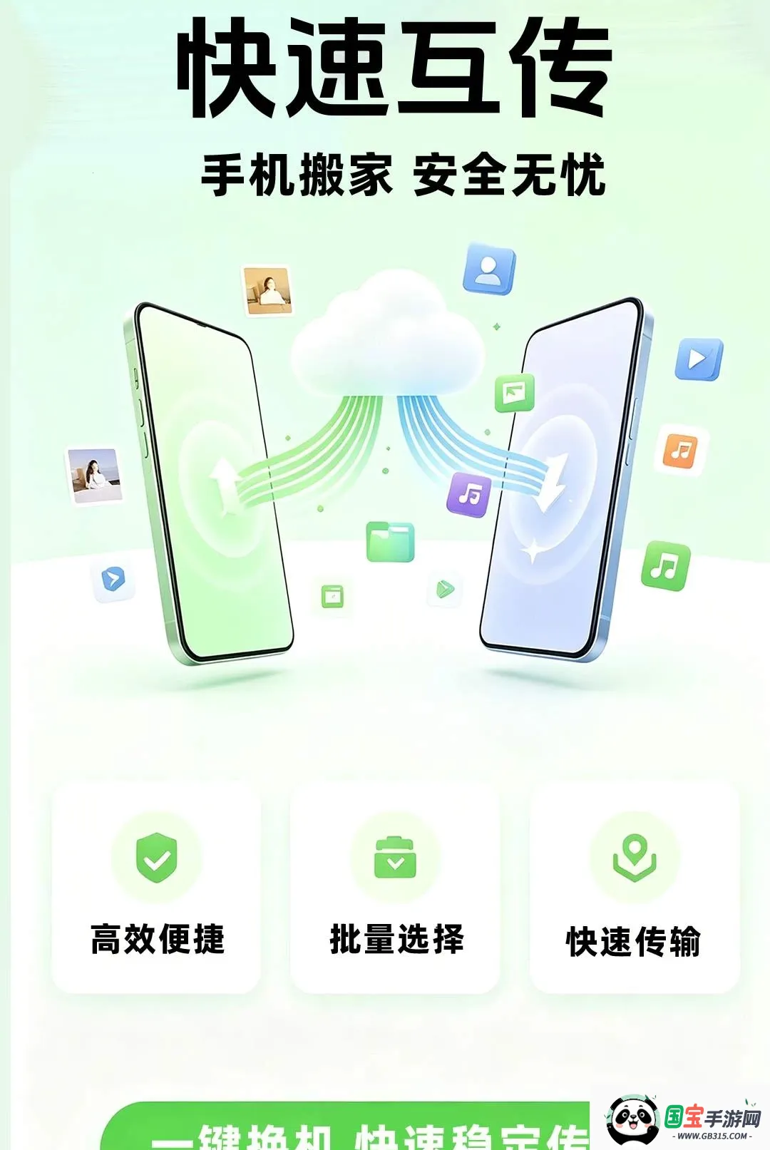 手机互传换机快速软件截图0